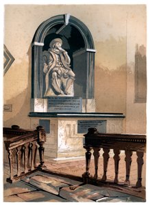 Denkmal für Francis Bacon in der St. Michaels Kirche bei St. Albans, Hertfordshire