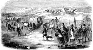 Mormonen auf dem Treck von Illinois nach Utah, 1846 1853