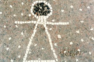 Mosaik von Tanit, karthagisch, 3. Jahrhundert v. Chr. von Unbekannt