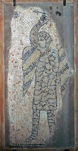 Mosaik eines Kreuzfahrers aus dem vierten Kreuzzug, 13. Jahrhundert von Unbekannt