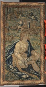 Moses und Jethros Tochter, 17. Jahrhundert von Unbekannt