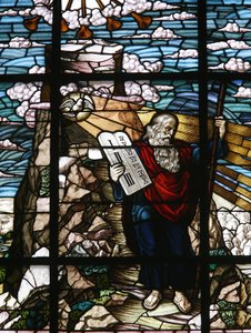 Moses mit den Gesetzestafeln, Wien, Österreich von Unbekannt