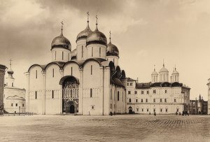 Moskau. Mariä-Entschlafens-Kathedrale