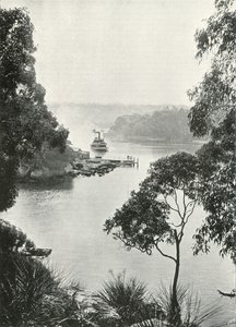 Mosmans Bay, vom Cremorne Steg, um 1900 von Unbekannt