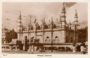 Moschee - Kalkutta, um 1900