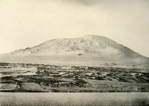 Der Mount Erebus...Der alte Krater links