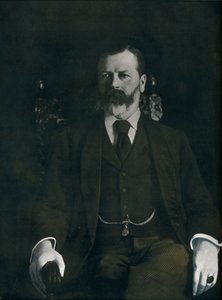 Mr. Arthur Sanderson zu Hause, 1901