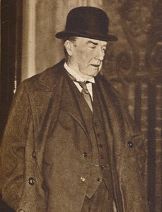 Mr. Baldwin verlässt Nr. 10, um König Edward im Fort zu besuchen, 5. Dez. 1936, 1937 von Unbekannt