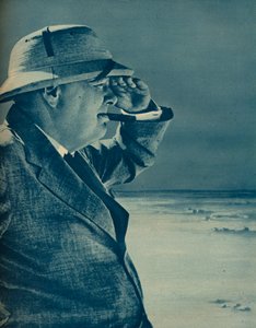 Mr. Churchill erspäht den Feind, 1942