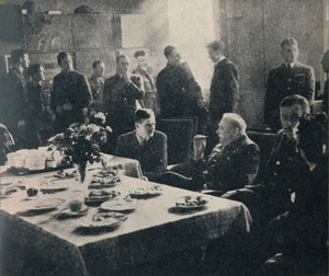 Mr. Churchill mit der R.A.F. - 615 Jagdgeschwader, 1940er, 1945 von Unbekannt