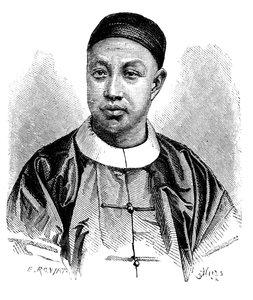 Herr Yang, Attaché der chinesischen Gesandtschaft in Paris, um 1890