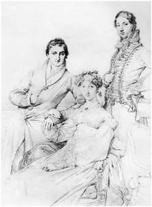 Herr und Frau Joseph Woodhead und Herr Henry Comber, Rom, 1816 1958 von Unbekannt