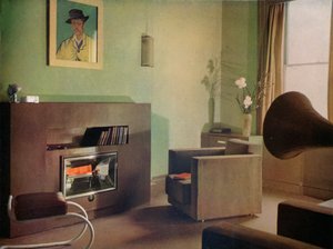 Mrs. Betty Frasers Wohnung in der Upper Gloucester Place 28a, London, 1932 von Unbekannt