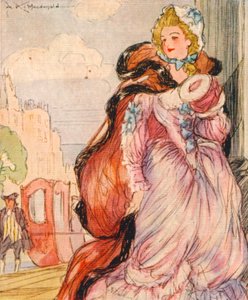 Mrs. Fitzherbert, langjährige Gefährtin des zukünftigen Königs Georg IV. des Vereinigten Königreichs, 1937