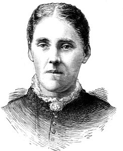 Mrs. Houghton, Ehefrau von Reverend John Houghton, 1886