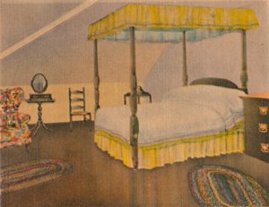 Mrs. Washingtons Schlafzimmer