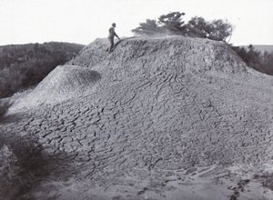 Schlammschlammvulkan Waiotapu, spätes 19. - frühes 20. Jahrhundert von Unbekannt