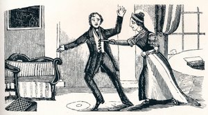Mord an Captain Lawson A Cock, um 1840, 1902