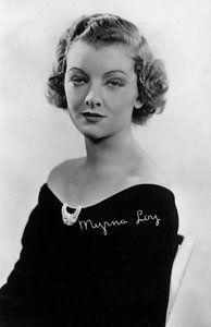 Myrna Loy, amerikanische Schauspielerin