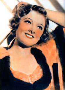 Myrna Loy, amerikanische Schauspielerin, 1934-1935