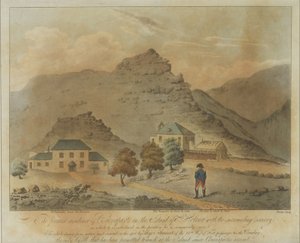 Napoleon Bonaparte auf der Insel St. Helena, 1816 von Unbekannt