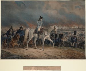 Napoleons Rückzug aus Moskau von Unbekannt