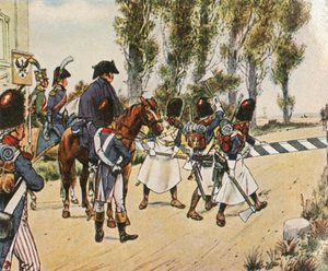 Napoleons Truppen während des Krieges gegen Österreich, Oktober 1805, 1936