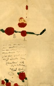 Napoleons Testament, 16. April 1821, 1921 von Unbekannt