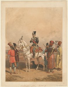 Nasser al-Din Schah Qajar 1831-1896, Schahanshah von Persien, ca. 1850
