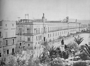 Nationalpalast, Mexiko-Stadt, ca. 1897