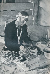 Navajo-Silber- und Türkisschmuck, 1931