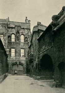 New College Gate und Lane, 1902