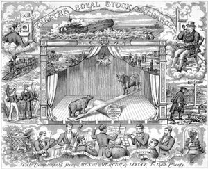 Neujahrsgrüße von den Börsenmaklern Mercer Locock an ihre Kunden, 1894 von Unbekannt