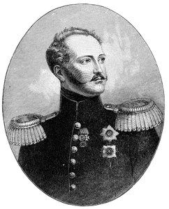Nikolaus I. 1796-1855, Zar von Russland in Militäruniform von Unbekannt