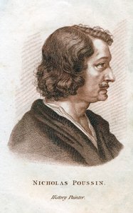 Nicolas Poussin, französischer klassischer Maler, ca. 19. Jahrhundert