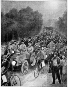 Nacht der Abreise, Paris-Wien-Rennen, 1902
