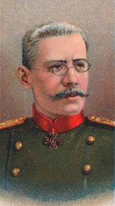 Nikolai Wladimirowitsch Ruzski 1854-1918, russischer General des Ersten Weltkriegs, 1917
