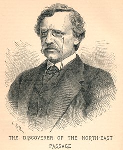 Nils Adolf Erik Nordenskiöld, 1832-1901, Arktisforscher, 1893 von Unbekannt