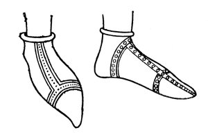 Normannische Schuhe, 1910