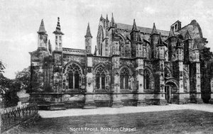 Nordfront, Rosslyn Chapel, Midlothian, Schottland, 20. Jahrhundert von Unbekannt