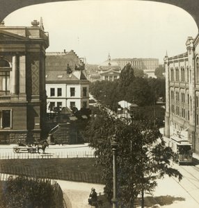 Norwegens schöne Hauptstadt, Christiania, Norwegen, ca. 1905
