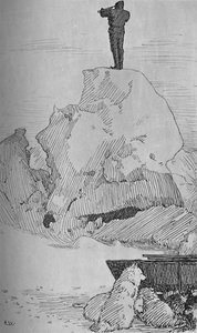 Nichts als Eis, Eis bis zum Horizont, 7. April, 1895, 1897 von Unbekannt