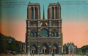 Notre-Dame-Kathedrale, Paris, ca. 1920