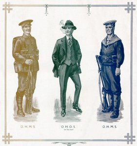 O.H.M.S., 1916 von Unbekannt