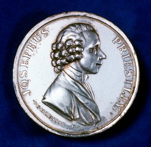 Vorderseite der Gedenkmedaille für Joseph Priestley 1733-1804, 1803 von Unbekannt