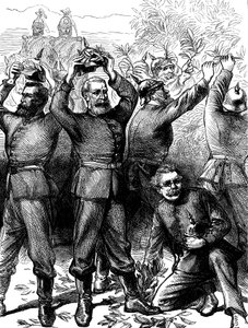 Besetzung von Paris durch die Deutschen nach dem Deutsch-Französischen Krieg, März 1871 von Unbekannt