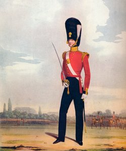 Offizier der 87. oder Royal Irish Fusiliers, um 1833, 1914