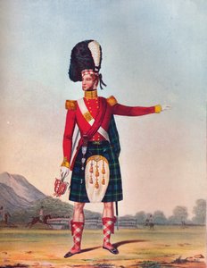 Offizier des 92. Highland-Regiments zu Fuß