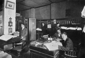 Büros von Perez und Sanjurio, Importeure und Exporteure, Asuncion, Paraguay (1911) von Unbekannt