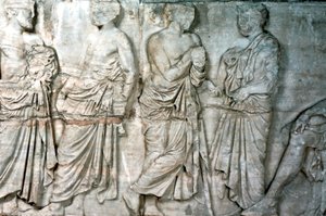Beamte, Fries vom Parthenon, 438-432 v. Chr.